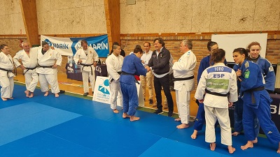 Lete visita el 34º Stage Internacional de Tecnificación de judo de Marín que ayuda a 150 deportistas de base a llegar al más alto