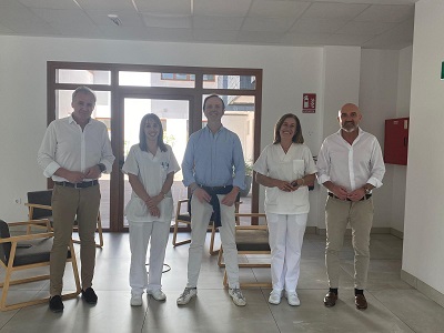 La Xunta visita la residencia de mayores de Vilamartín de Valdeorras de la Fundación Valdegodos