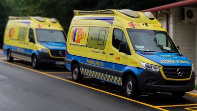Urxencias Sanitarias de Galicia-061 condena firmemente los sabotajes a las ambulancias de la red transporte sanitario urgente incluso al margen de las convocatorias de huelga