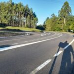 La Xunta finaliza las obras de mejora del acceso desde la carretera AC-240 a los núcleos de Oca de Arriba y Oca de Abaixo, en el ayuntamiento de Touro