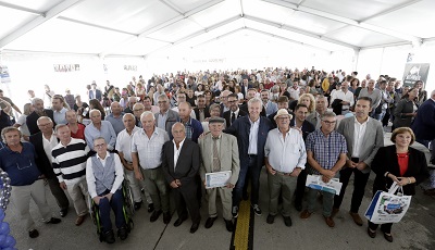 Rueda destaca la contribución de las cofradías a la creación de riqueza en las villas costeras y a hacer Marca Galicia a través de los productos del mar