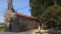 La Xunta finaliza la mejora del acceso a la capilla del Carmen en Cuspedriños, en la carretera PO-232, en Cerdedo-Cotobade