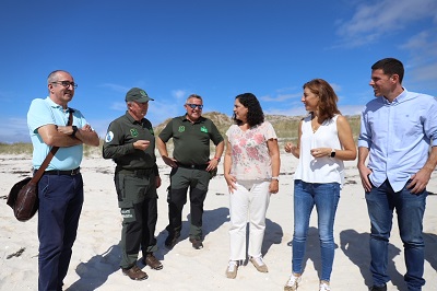 La Xunta avanza que más de 8.500 personas visitaron Areoso durante los dos primeros meses de aplicación del sistema de control de acceso