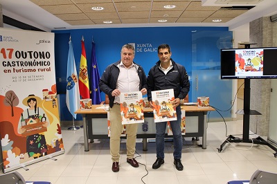Gabriel Alén resalta el impacto de la campaña Outono Gastronómico no Turismo Rural en el desarrollo turístico de la provincia de Ourense
