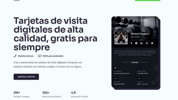 Las 7 mejores aplicaciones para crear tus tarjetas de visita digitales