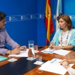 Ángeles Vázquez y el alcalde de Ortigueira analizan vías de colaboración en materia de urbanismo