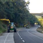 La Xunta comenzará la próxima semana trabajos de limpieza en las márgenes de la carretera AC-214, en el ayuntamiento de Cambre