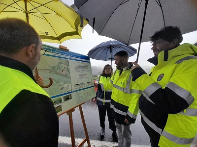 La Xunta inicia las obras de la senda peatonal en la carretera autonómica AC-552 entre Pastoriza y Vilarrodís que supondrán una inversión de más de 150.000 €
