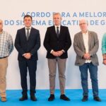 Sinatura do acordo de mellora do sistema educativo galego