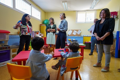 Fabiola García destaca el impulso a la escolarización de 0 a 3 años en Galicia con la gratuidad y las ayudas a los ayuntamientos