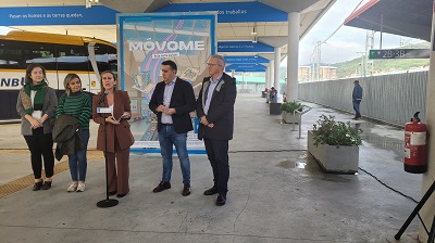 Ethel Vázquez destaca el incremento del 8% del transporte público autonómico en la provincia de Ourense, impulsado por las bonificaciones y la gratuidad para los menores de 21 años que desde enero se extenderá a los mayores de 65