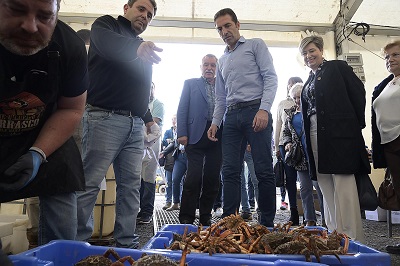La Xunta ensalza la calidad y sabor del centollo de las rías gallegas en la VIII fiesta gastronómica dedicada a este marisco en Lorbé