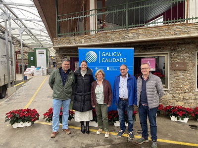 Galicia Calidade destaca la excelencia de las plantas y flores de la empresa de Boqueixón Viveros Compostela