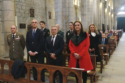La conselleira de Promoción del Empleo e Igualdad asiste en Ourense a la celebración religiosa en honor de San Martiño de Tours