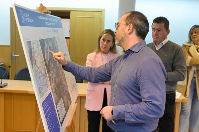 La Xunta licita por más de 344.000 euros las obras de la senda en la carretera AC-424 en O Couto, en el ayuntamiento de Ponteceso