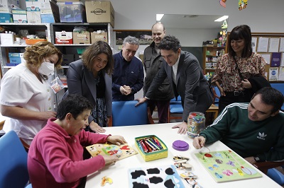 La Xunta pone en valor el trabajo que se realiza en el Centro Público de Atención a Personas con Discapacidad de Sarria