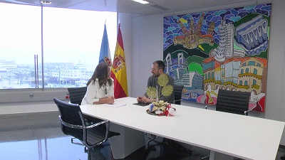La delegada de la Xunta mantiene reuniones de trabajo con los responsables de la Orquesta Clásica de Vigo y la Asociación Gallega de Sumilleres