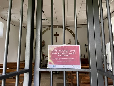 Completada la instalación de firmes e iluminación en más de 30 iglesias del Camino de Santiago para compartir su patrimonio con los peregrinos y ciudadanía
