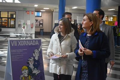 Rivo asiste a la VII Jornada Exxperimenta en femenino para la divulgación de la ciencia y la tecnología con perspectiva de género en el campus de Ourense