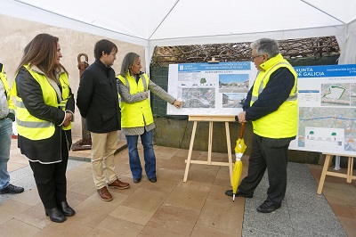 La Xunta ultima las obras de la 1ª fase de humanización de la avenida de Galicia de Vigo, que supusieron una inversión de 2,5 m€, y se completarán en mayo con un nuevo aparcamiento
