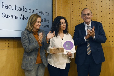 La Xunta pone en valor el distintivo de empleabilidad concedido por la Universidad de Vigo a la Facultad de Derecho del Campus de Ourense