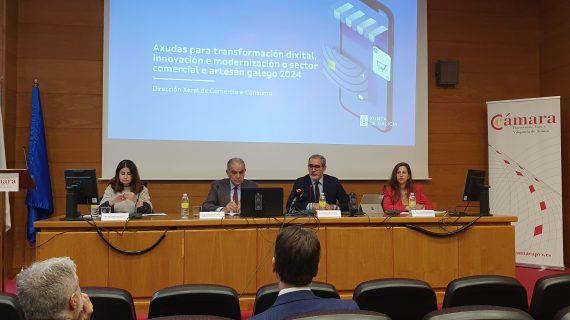 La Xunta informa a los comerciantes vigueses de los nuevos apoyos por 4,4 M€ para impulsar la transformación digital, la innovación y la modernización del sector