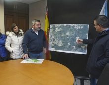 La Xunta avanza en los trabajos de puesta a punto del polígono agroforestal de San Amaro, en la provincia de Ourense