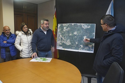La Xunta avanza en los trabajos de puesta a punto del polígono agroforestal de San Amaro, en la provincia de Ourense