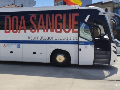 La consellería de Sanidad y ADOS destacan la excelente respuesta de la ciudadanía gallega en las campañas de donación de sangre del 2023