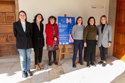 La Xunta participa en el acto de la Universidad de Santiago de Compostela con motivo del 8-M, Día de la Mujer