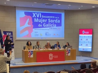La Xunta subraya el reconocimiento de la discriminación múltiple y la igualdad de trato de las mujeres con discapacidad en el encuentro de la mujer sorda