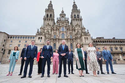 Rueda destaca que la configuración del Gobierno busca la “excelencia” ante los nuevos retos y oportunidades de Galicia