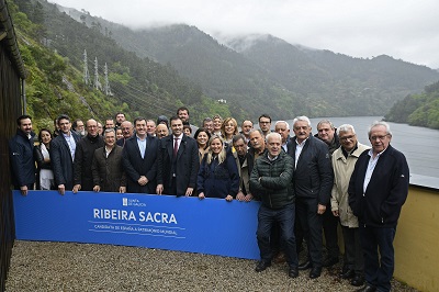 Román Rodríguez comparte con los alcaldes de la Ribeira Sacra los siguientes pasos de la candidatura a Patrimonio Mundial