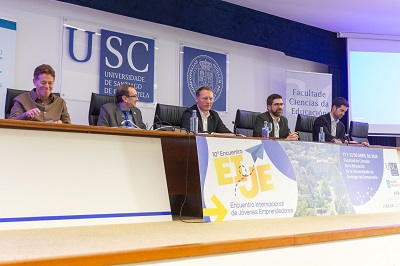 La Xunta destaca su apoyo al emprendimiento de base tecnológica en la clausura de un encuentro internacional de jueves emprendedores en la USC