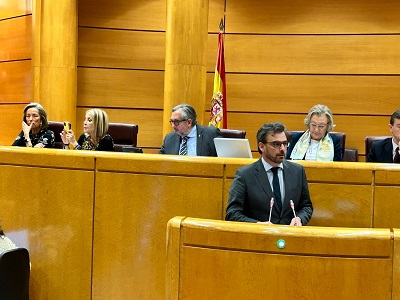 La Xunta recuerda en el Senado los compromisos del Gobierno central pendientes con Galicia