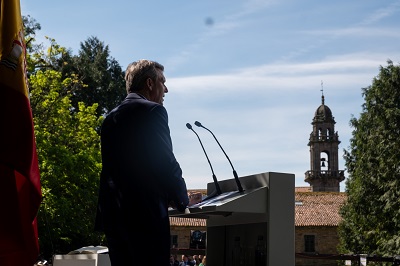 Intervención de Alfonso Rueda Valenzuela en su toma de posesión como presidente de la Xunta de Galicia