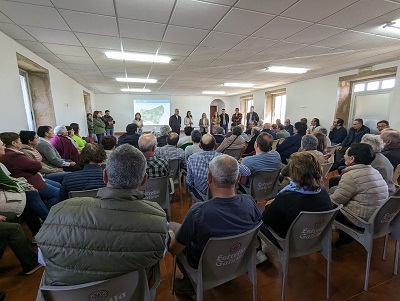La Xunta informa a los vecinos interesados en la parcelaria de Galegos, en el ayuntamiento pontevedrés de Lalín, que abarca una superficie de 431 hectáreas