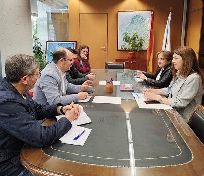 La conselleira do Medio Rural avanza el impulso al banco de explotaciones en una reunión con el Colexio de Enxeñeiros Técnicos Agrícolas de Lugo