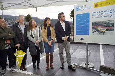 La Xunta pone en servicio el nuevo aparcamiento disuasorio de Domaio en Moaña, que cuenta con un total de 75 plazas de estacionamiento