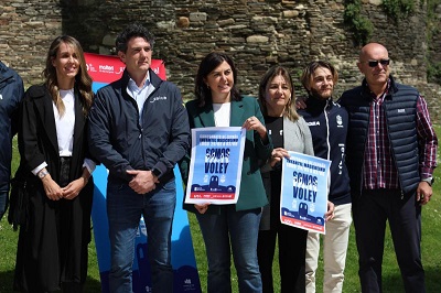 La Xunta colabora con el Emevé en la organización en Lugo del Campeonato de España de Voleibol Infantil Masculino