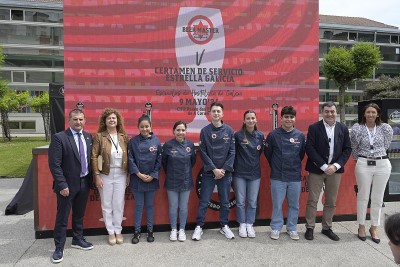 Román Rodríguez felicita los participantes en el V Certamen de Servizo de Estrella Galicia por la alta cualificación conseguida en sus estudios de FP