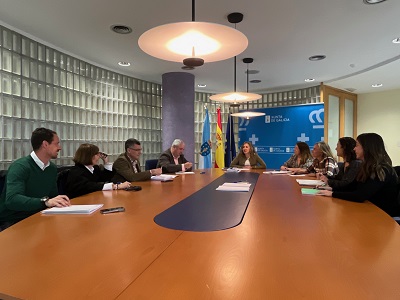 Martina Aneiros preside la primera comisión territorial de coordinación de la delegación de la Xunta en Ferrol de esta legislatura