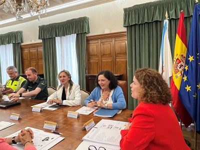 Belén do Campo destaca el esfuerzo de la Xunta para reducir la siniestralidad en las carreteras autonómicas en la Comisión Provincial de Tráfico e Seguridade Viaria