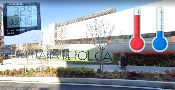 Anuncian medidas legales ante la temperatura extrema que padecen en su comisaría los agentes de la Policía Nacional en Vigo