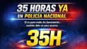 Denuncian que el acuerdo de la Jornada Laboral de las 35 horas para los funcionarios del Estado deja fuera a los policías