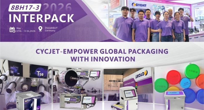Enfoque en el nuevo ecosistema de fabricación de empaques inteligentes | CYCJET le invita cordialmente a Interpack 2026 en Alemania