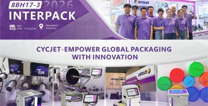 Enfoque en el nuevo ecosistema de fabricación de empaques inteligentes | CYCJET le invita cordialmente a Interpack 2026 en Alemania Enfoque en el nuevo ecosistema de fabricación de empaques inteligentes | CYCJET le invita cordialmente a Interpack 2026 en Alemania