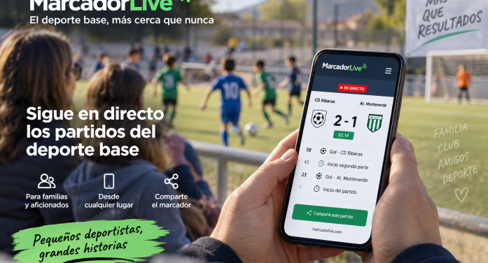Marcador Live facilita seguir en directo los partidos del deporte base